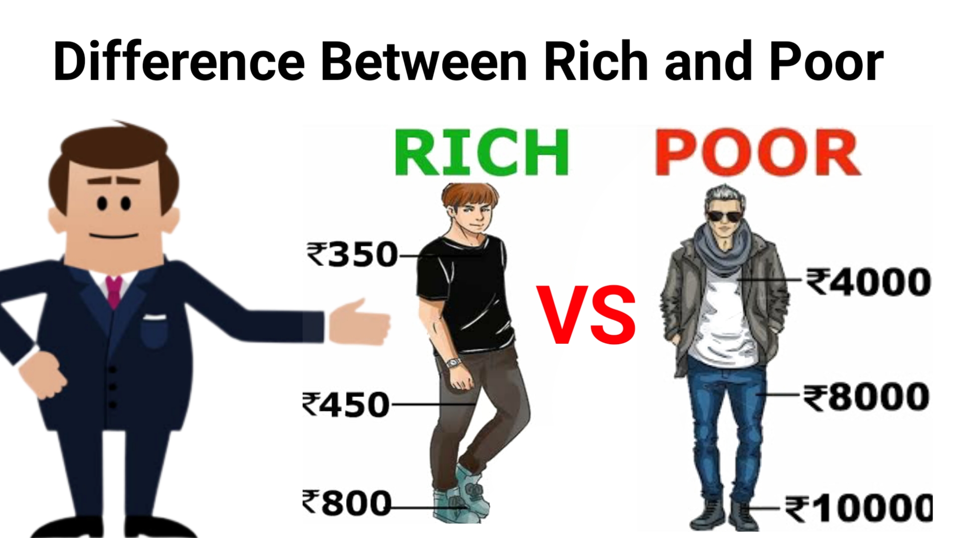 Top 5 Noticeable Difference Between Rich And Poor