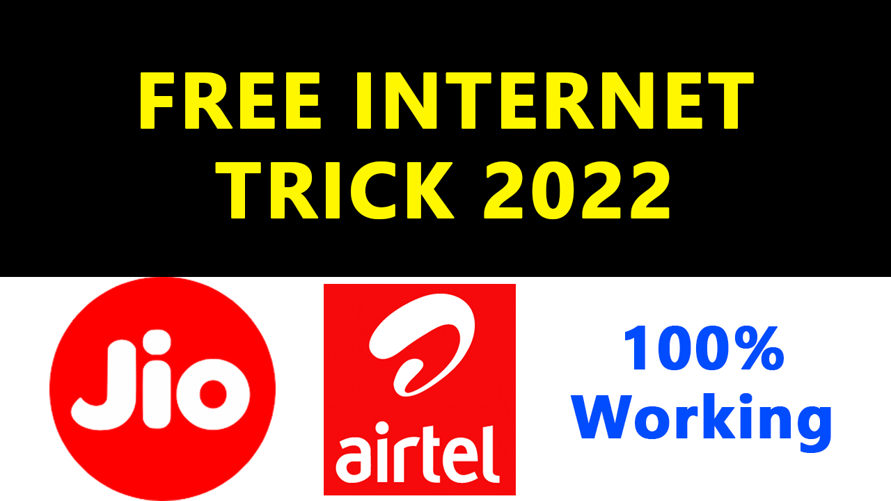 How to use free internet in jio and airtel | Free internet tricks 2023
